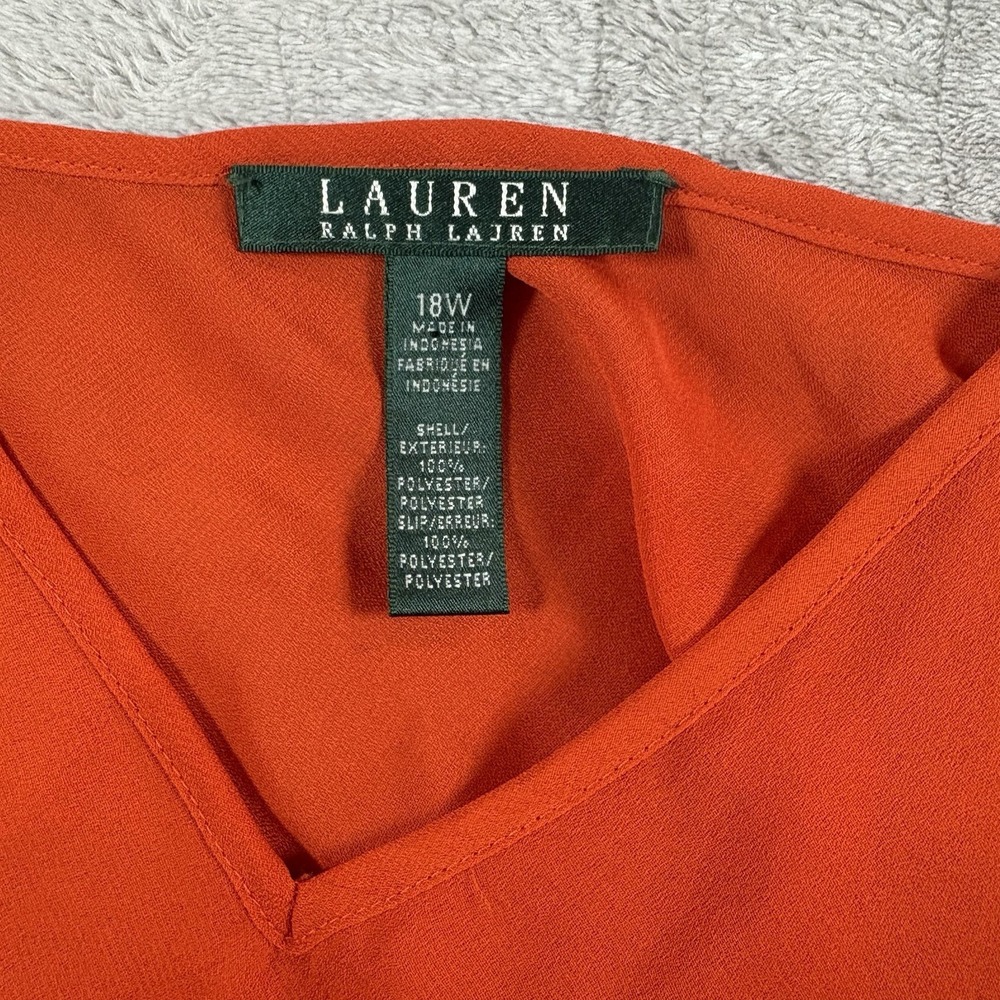 Lauren Ralph Lauren White Cotton Nightgown Sz 18W Sexy Slip dress Fairy Coquette - Picture 3 of 6